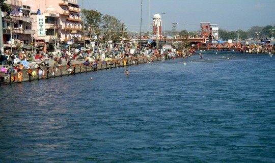 The Ganga at Haridwar